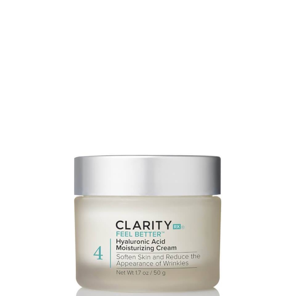 ClarityRx Feel Better Hyaluronic Acid Moisturizing Cream .5 oz MINI size — NEW!